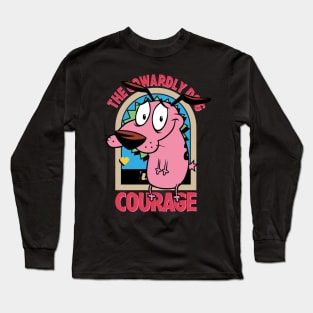 courage dog Long Sleeve T-Shirt
